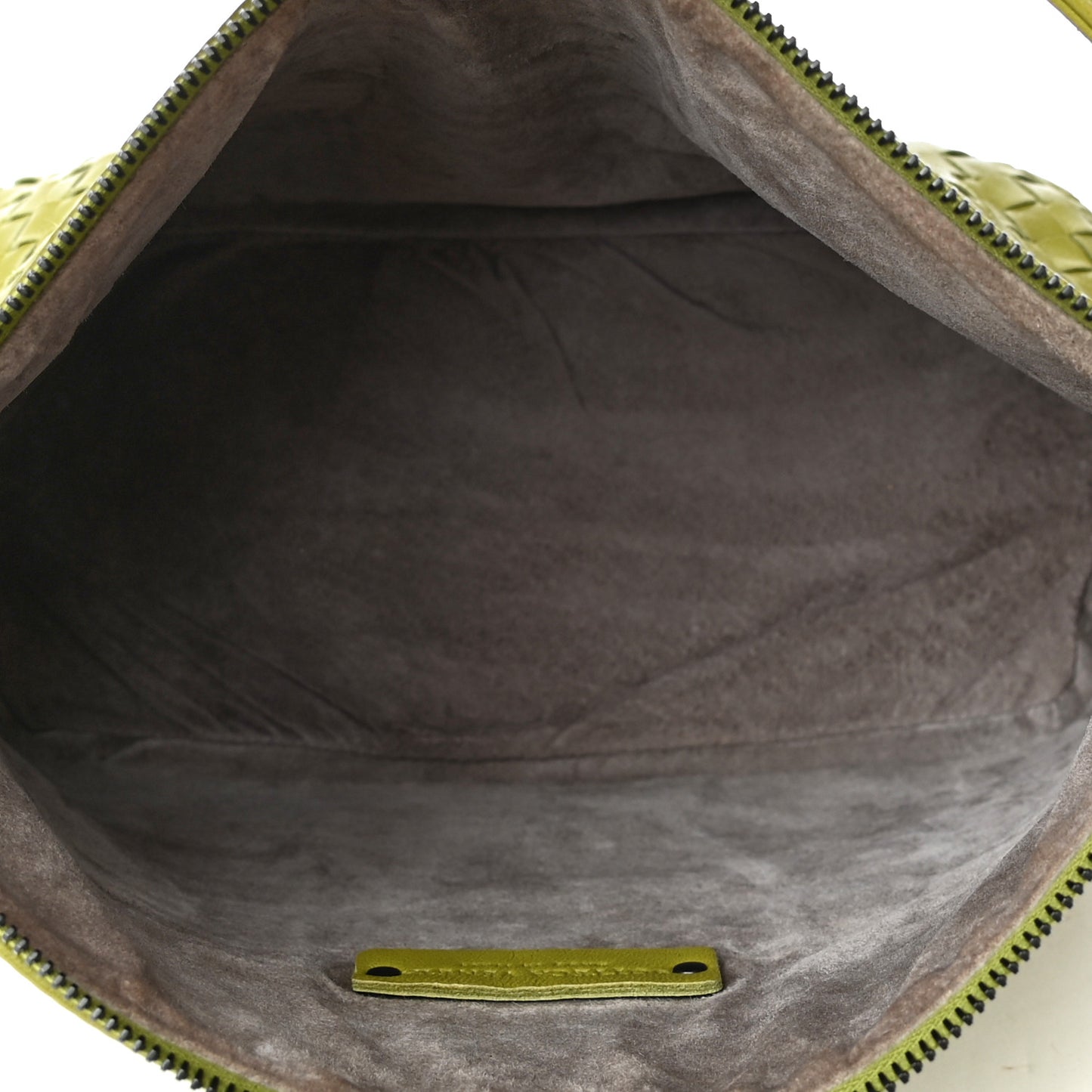 Nappa Intrecciato Small Shoulder Bag Assenzio