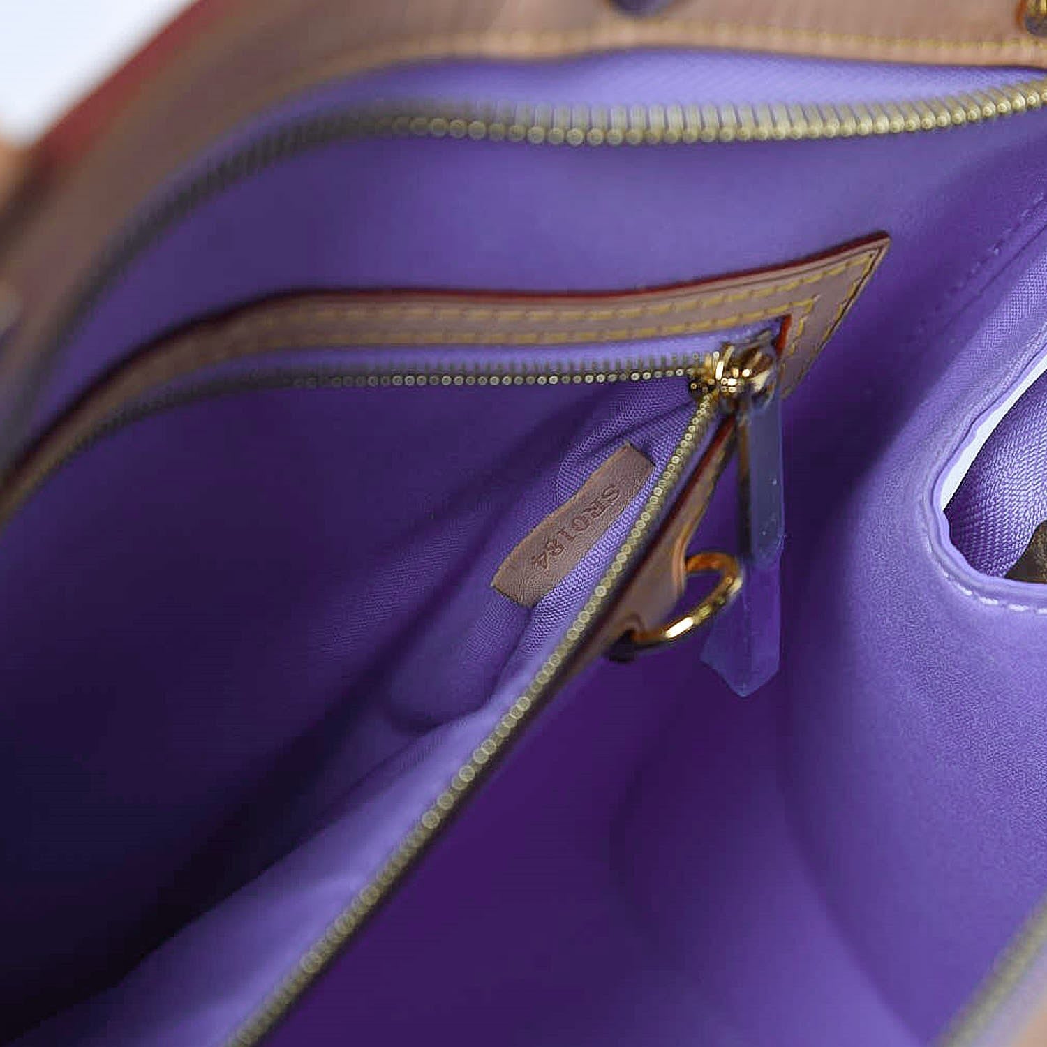 Louis Vuitton Vernis Brea MM Lilac 6 of 7