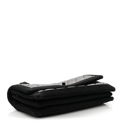 Chanel Lambskin Grosgrain Quilted Flap Black 4 of 11