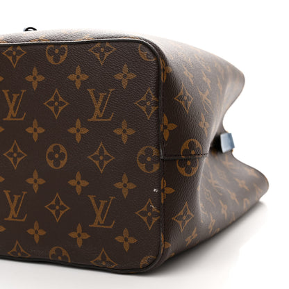 Louis Vuitton Monogram Neonoe MM Blue Jean 9 of 9