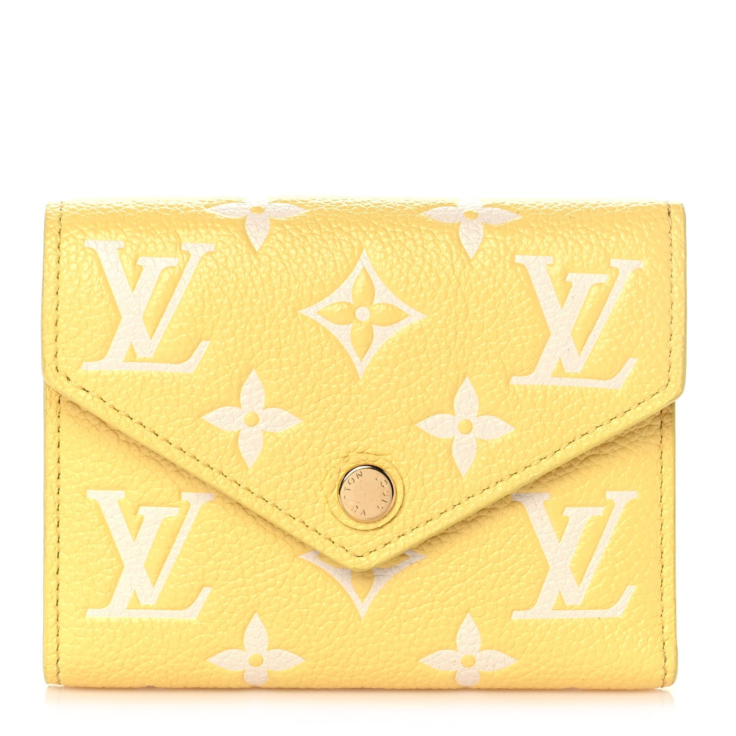 Empreinte Monogram Victorine Wallet Lemon Curd
