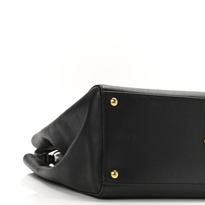 Fendi Vitello Elite Regular 2Jours Tote Black 9 of 12