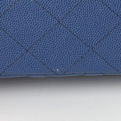 Chanel Caviar Quilted Mini Rectangular Flap Blue 11 of 13