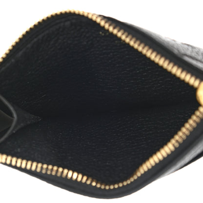Louis Vuitton Empreinte Zipper Card Holder Black 5 of 6