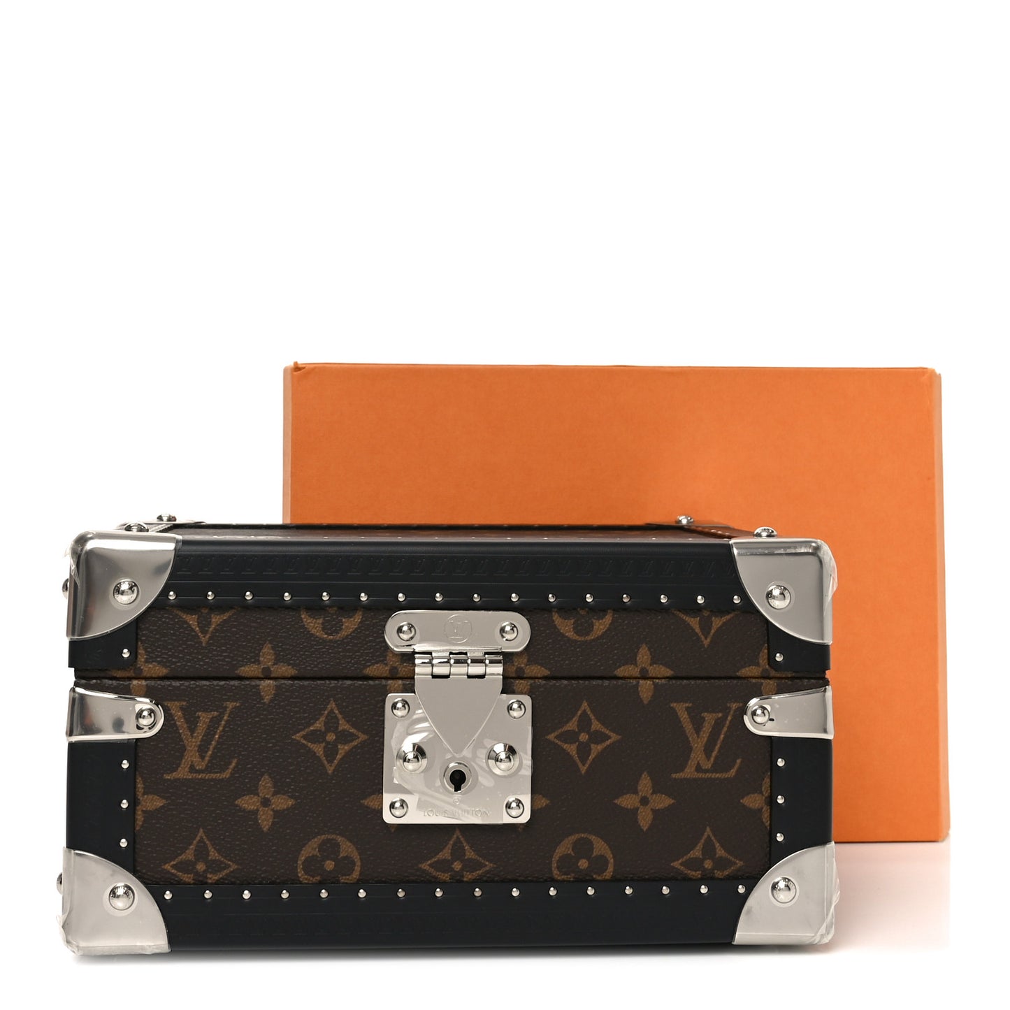 Monogram Coffret Watch Case Black