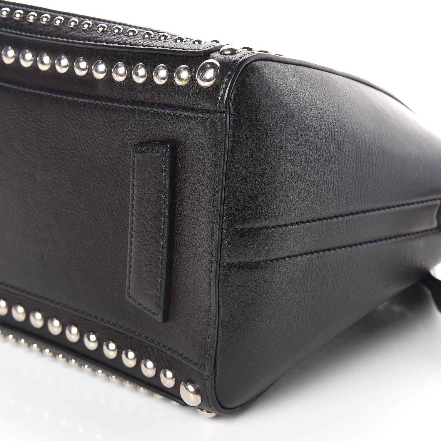 Givenchy Calfskin Small Studded Bi-Color Antigona Black White 10 of 13