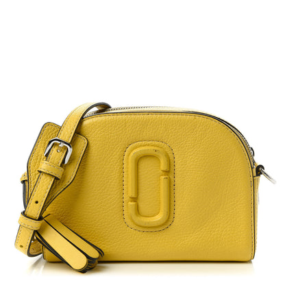Marc Jacobs Calfskin Shutter Camera Crossbody Bag Sunshine Yellow 1 of 10