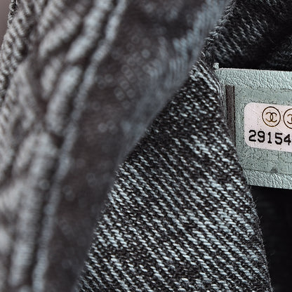 Chanel Denim Quilted Small Denimpression Flap Blue Black 7 of 11