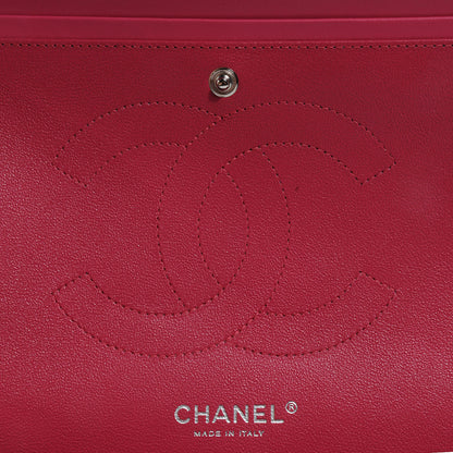 Chanel Patent Jumbo Double Flap Fuchsia 7 of 9