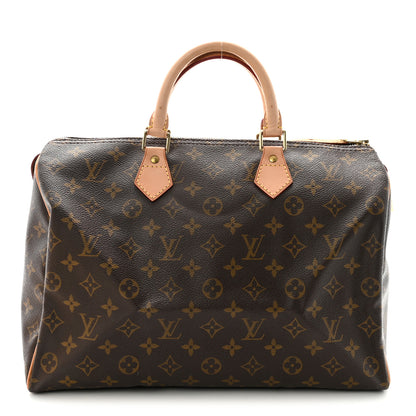 Louis Vuitton Monogram Speedy 35 1 of 9