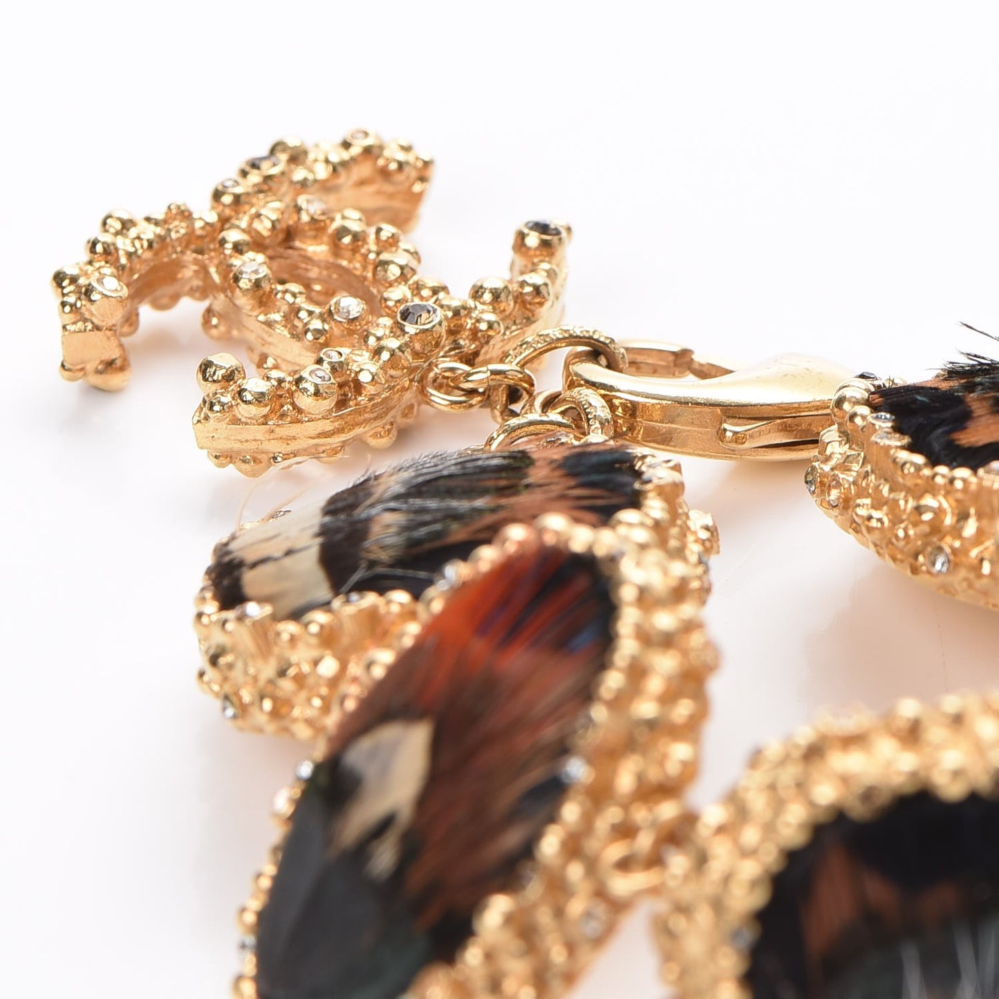 Feather CC Bracelet Gold