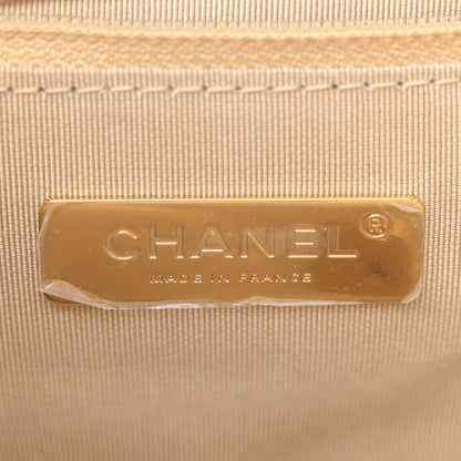 Chanel Lambskin Quilted Large Chanel 19 Flap Dark Beige 6 of 11