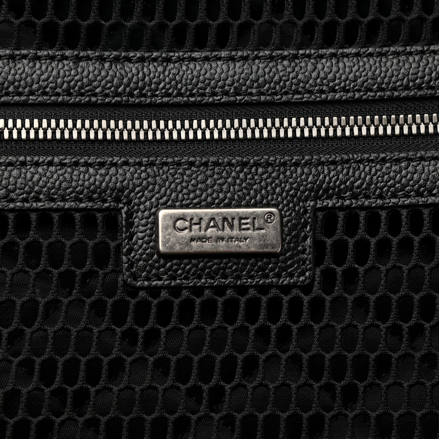 Chanel Tweed Calfskin Quilted Coco Case Trolley Rolling Luggage Black 5 of 8