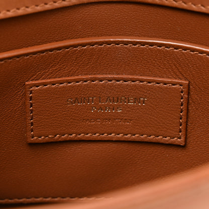 Saint Laurent Canvas Calfskin Mini Manhattan Shoulder Bag  Natural Beige Brick 6 of 13