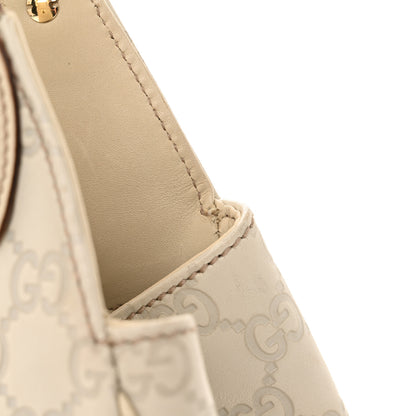 Gucci Guccissima Bardot Tote Off White 15 of 16