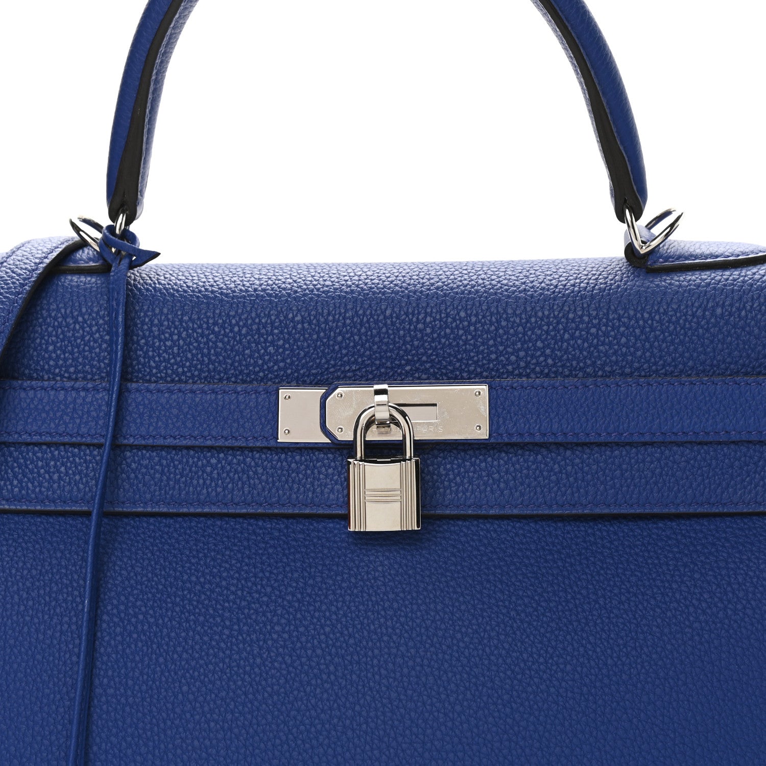 Hermes Togo Kelly Retourne 35 Bleu Electrique 11 of 12