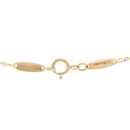 Tiffany 18K Yellow Gold Round Disc Pendant Necklace 4 of 4