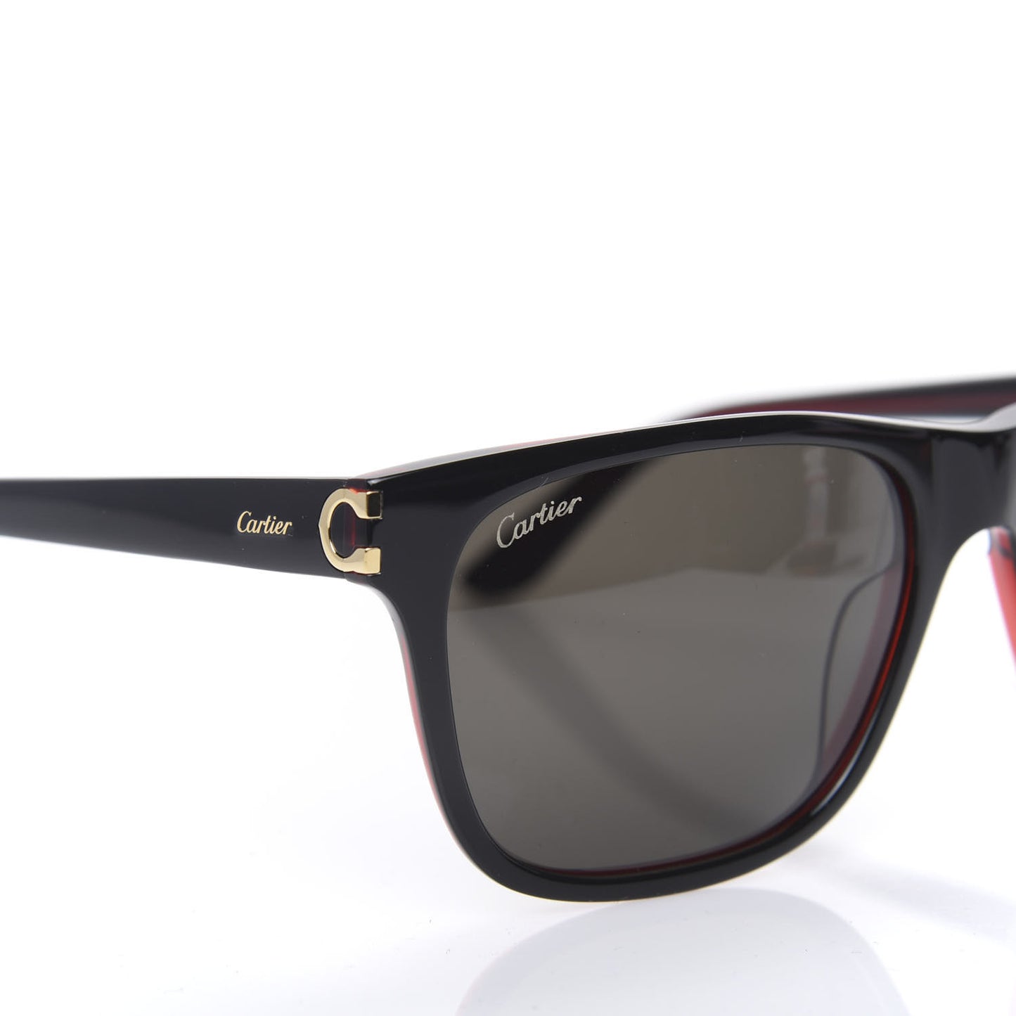 Acetate CT0001S Rectangular Sunglasses Black