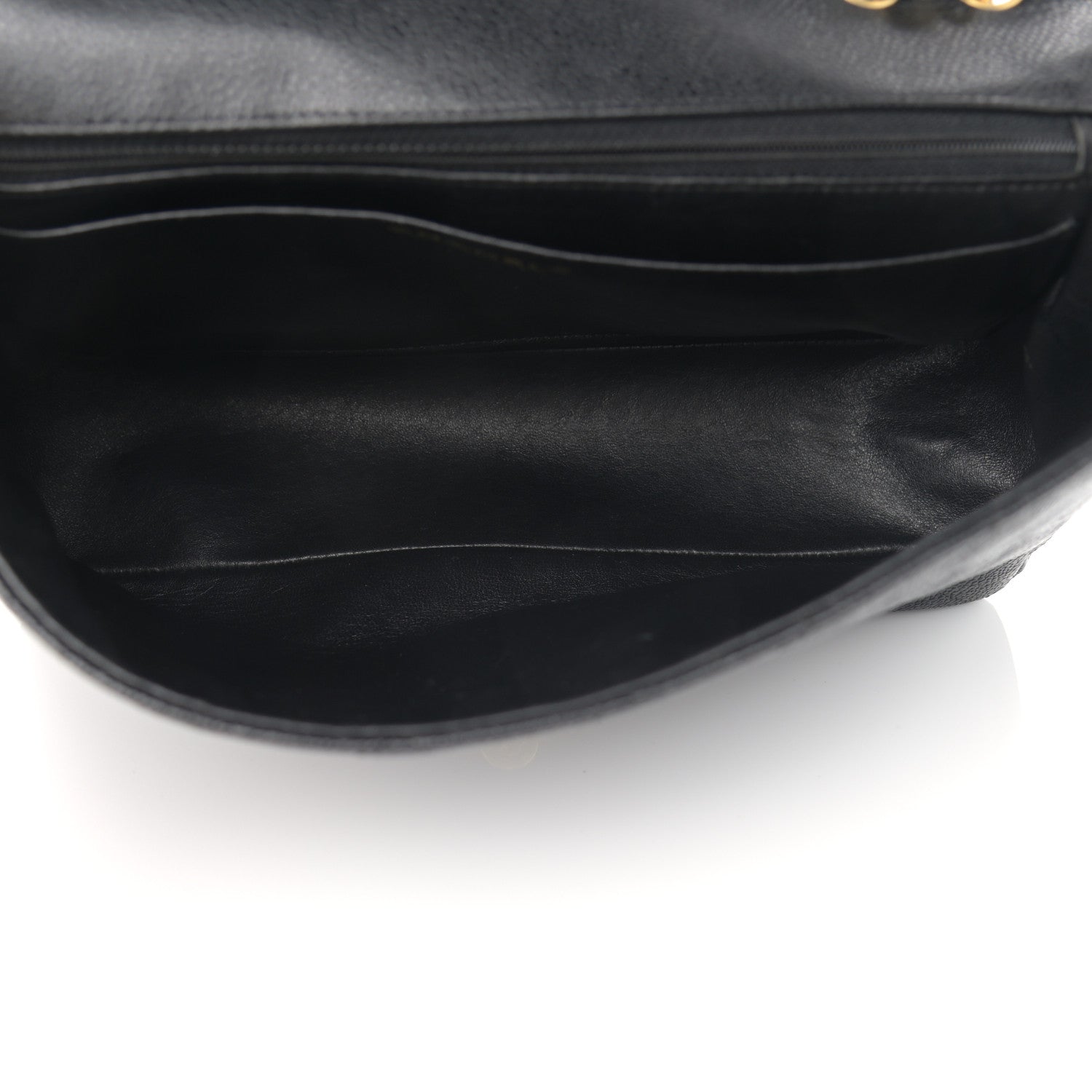 Chanel Caviar Quilted Jumbo Single Flap Black 4 of 14