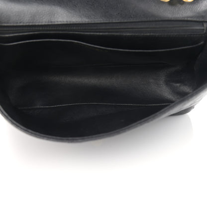 Chanel Caviar Quilted Jumbo Single Flap Black 4 of 14