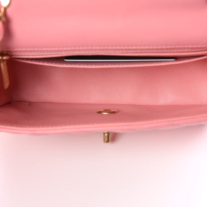 Chanel Lambskin Quilted Mini Rectangular Flap Pink 5 of 10