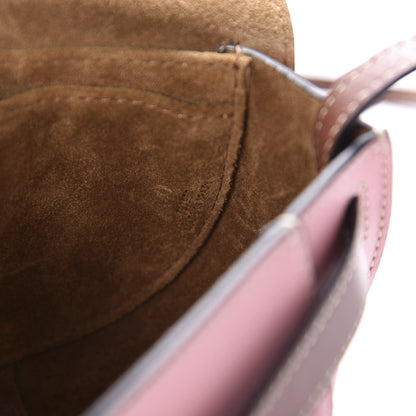 Loewe Calfskin Mini Gate Crossbody Bag Pastel Pink Tan 9 of 10