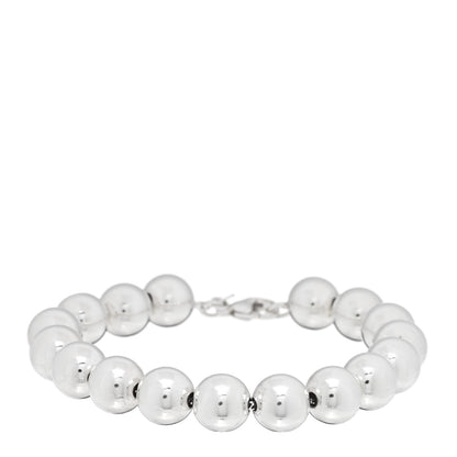 Tiffany Sterling Silver 10mm Hardwear Ball Bracelet 1 of 3