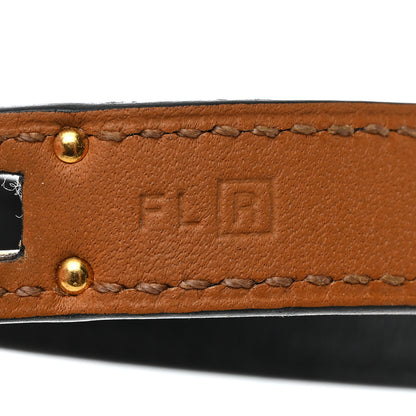 Hermes Swift Kelly Double Tour Bracelet M Black 6 of 7