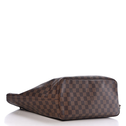Louis Vuitton Damier Ebene Neo Neverfull MM Rose Ballerine 4 of 16