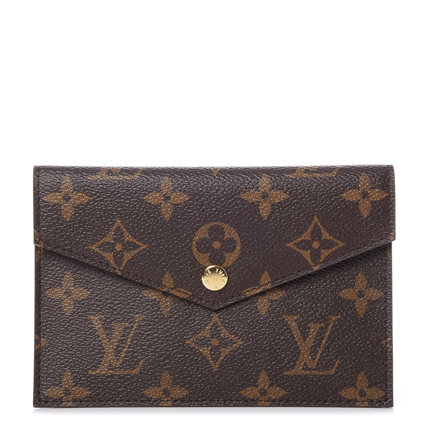 Monogram Daily Organizer Envelope Insert Red