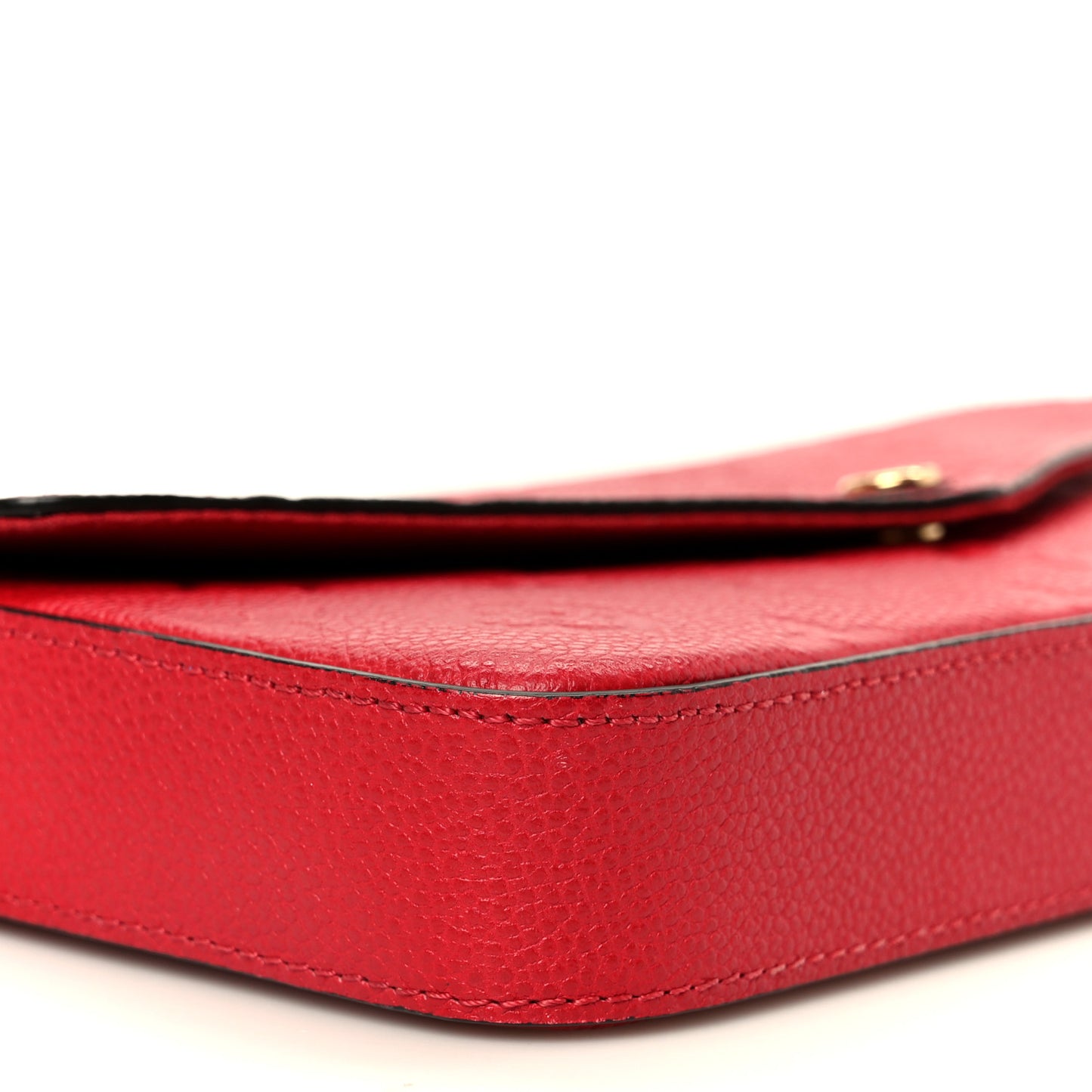 Empreinte Pochette Felicie Chain Wallet Scarlet