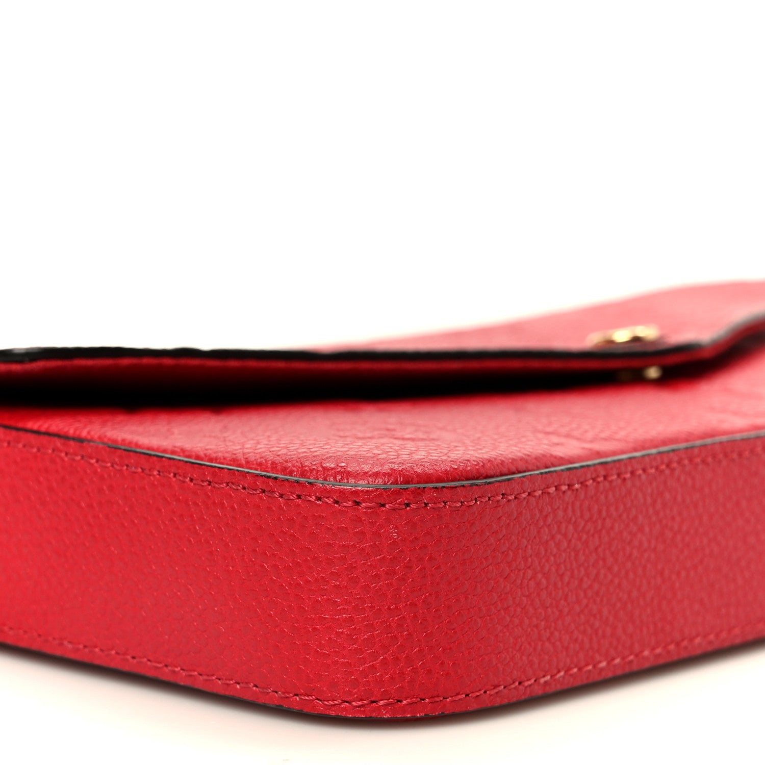 Louis Vuitton Empreinte Pochette Felicie Chain Wallet Scarlet 11 of 12