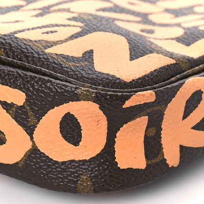 Louis Vuitton Monogram Graffiti Pochette Accessories Peach 9 of 9