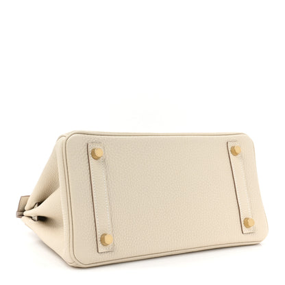 Hermes Togo Birkin 25 Craie 4 of 10