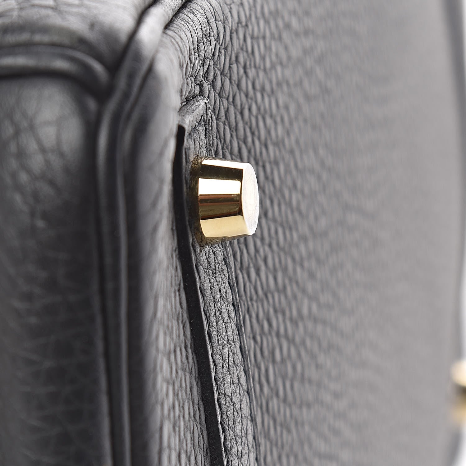 Hermes Taurillon Clemence Birkin 30 Plomb 28 of 32