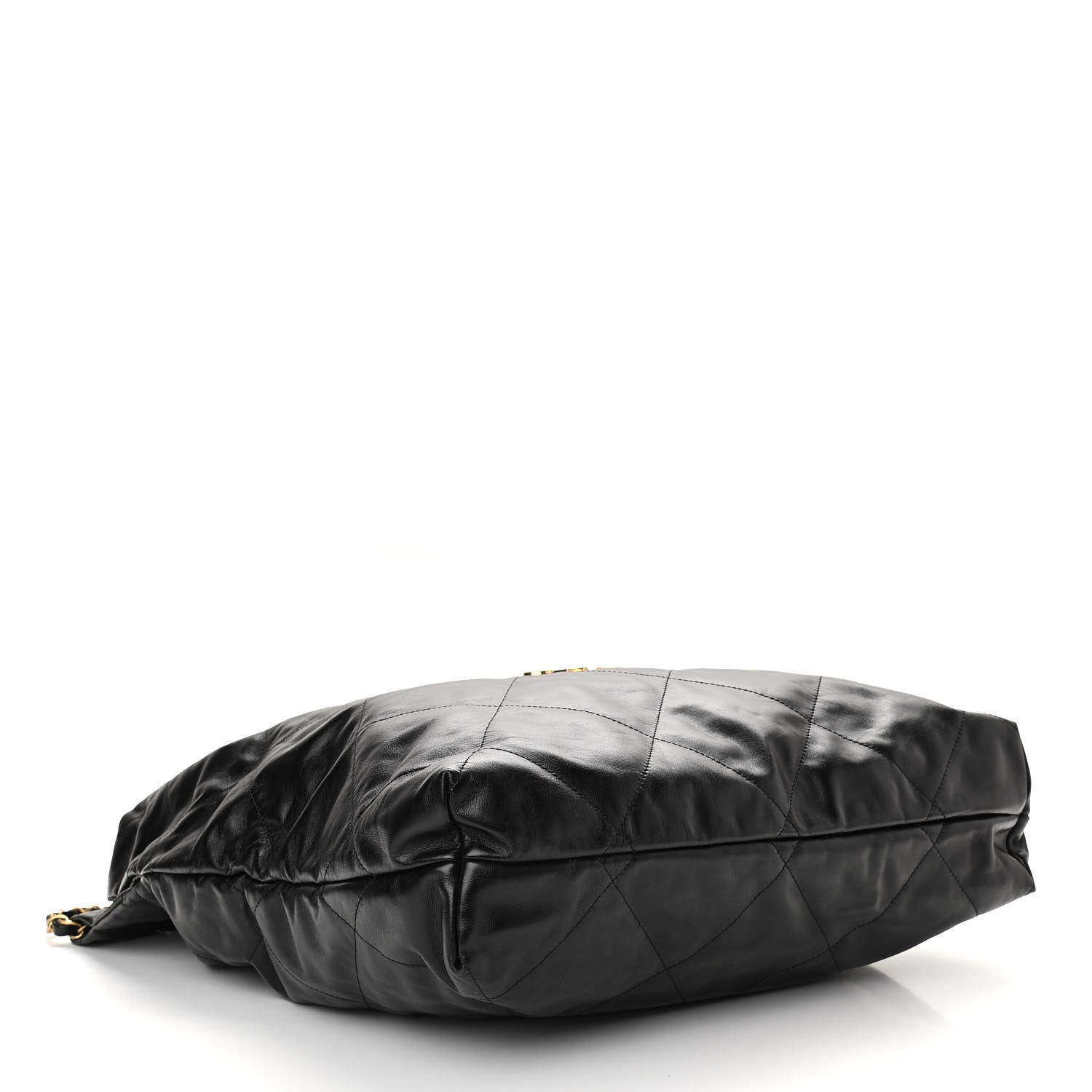 Chanel Shiny Calfskin Quilted Chanel 22 Black 4 of 10