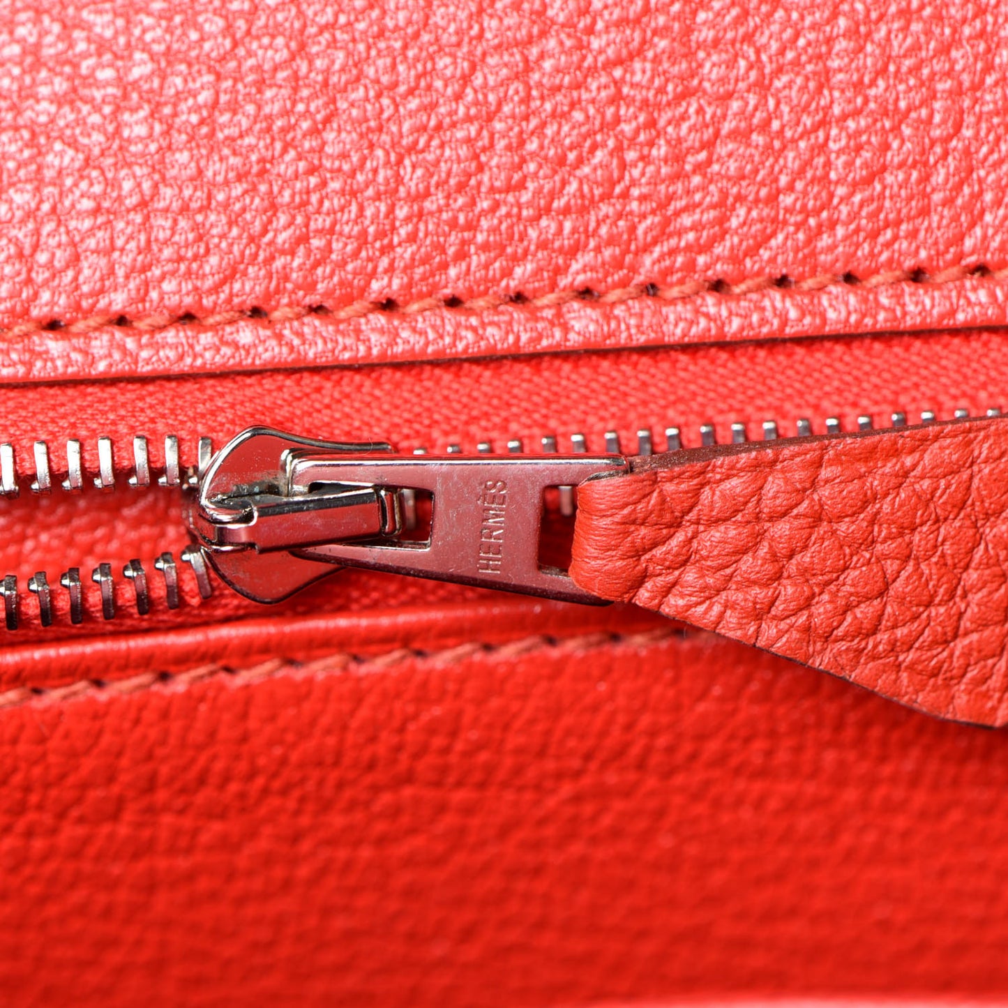 Togo Birkin 35 Vermillion