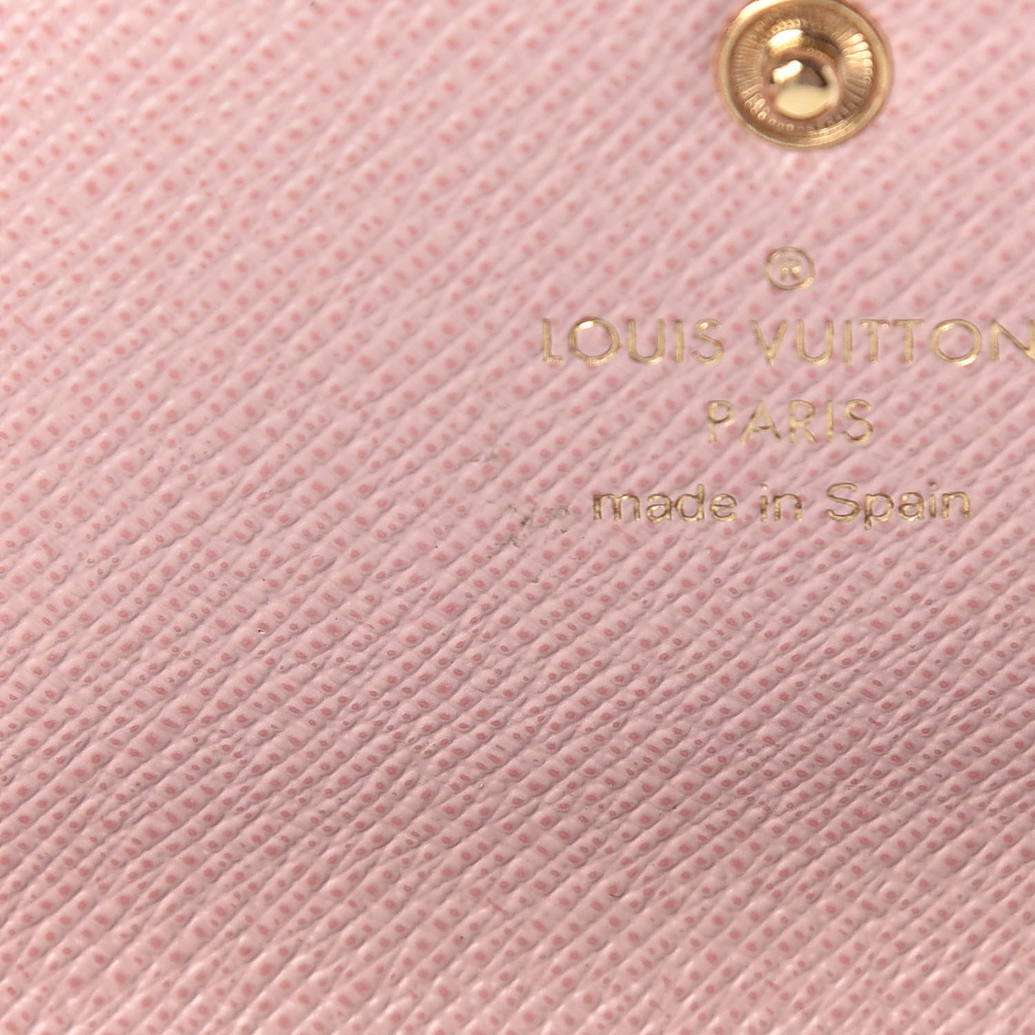 Louis Vuitton Damier Ebene Rosalie Coin Purse Rose Ballerine 8 of 8