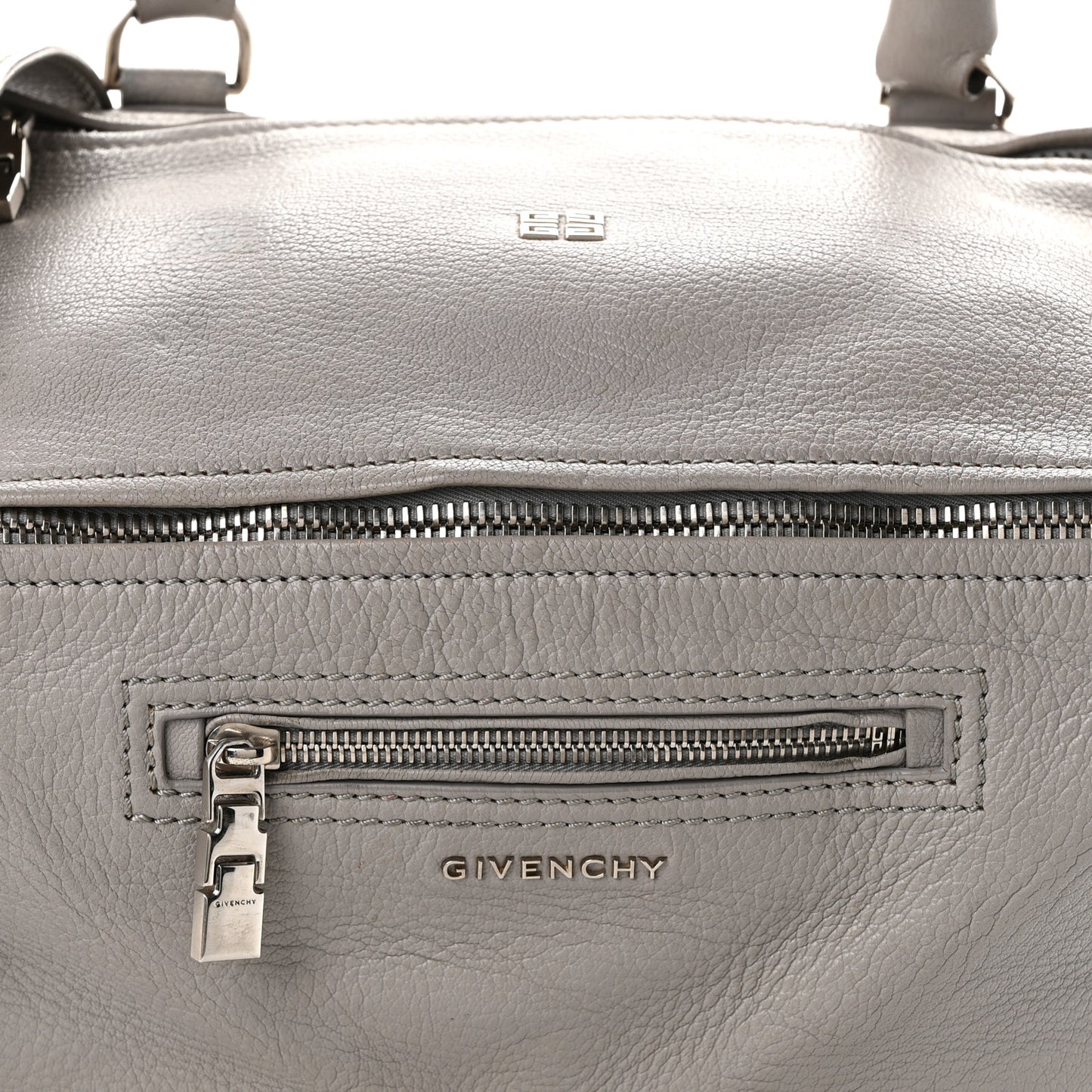 Sugar Goatskin Medium Pandora Pearl Grey