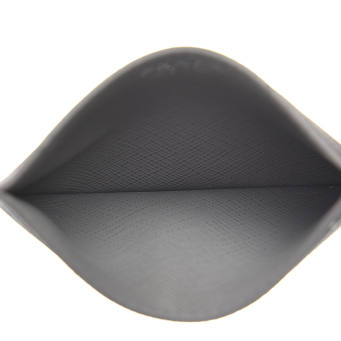 Saffiano Shine Monochrome Card Holder Marmo