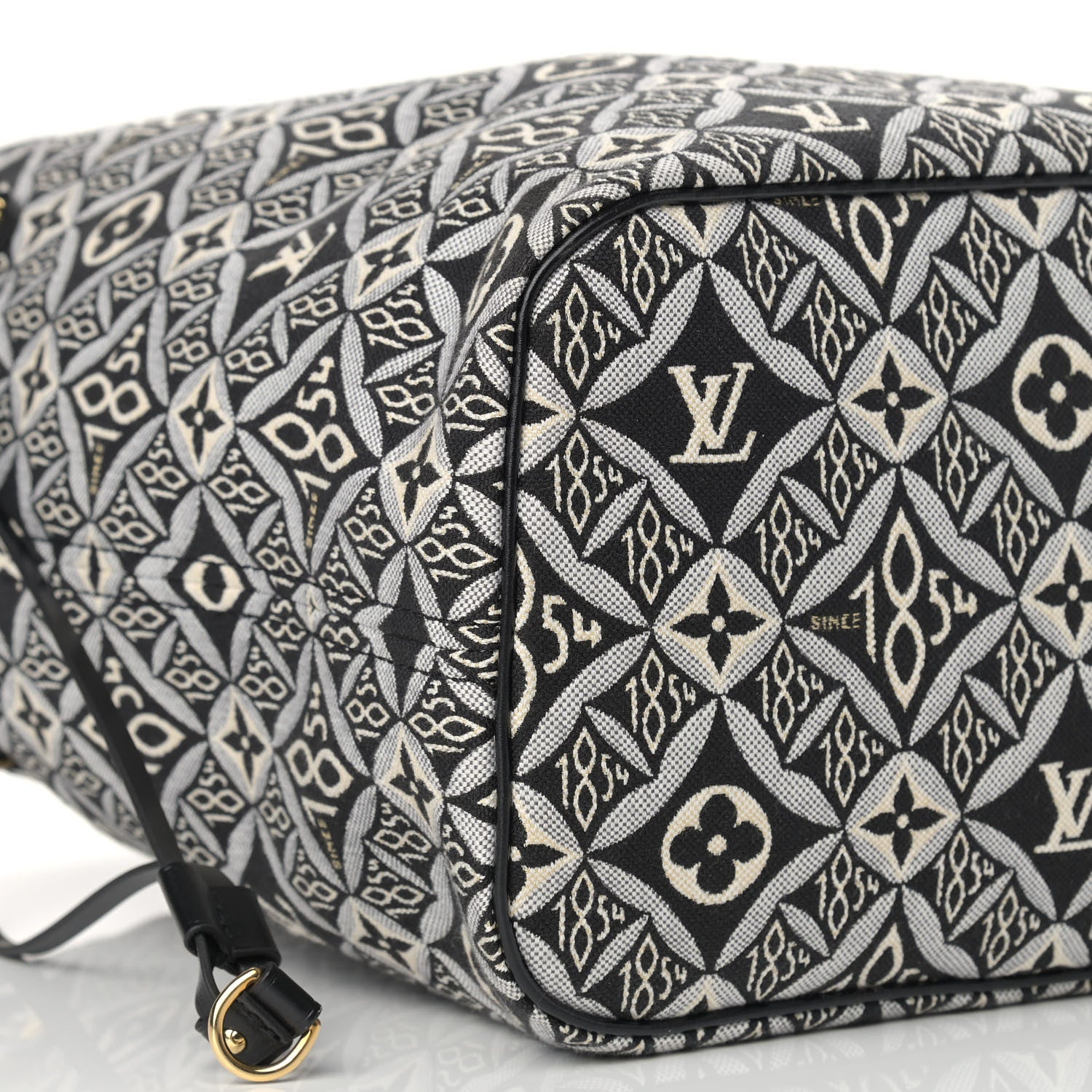 Louis Vuitton Jacquard Since 1854 Neverfull MM Grey 8 of 9
