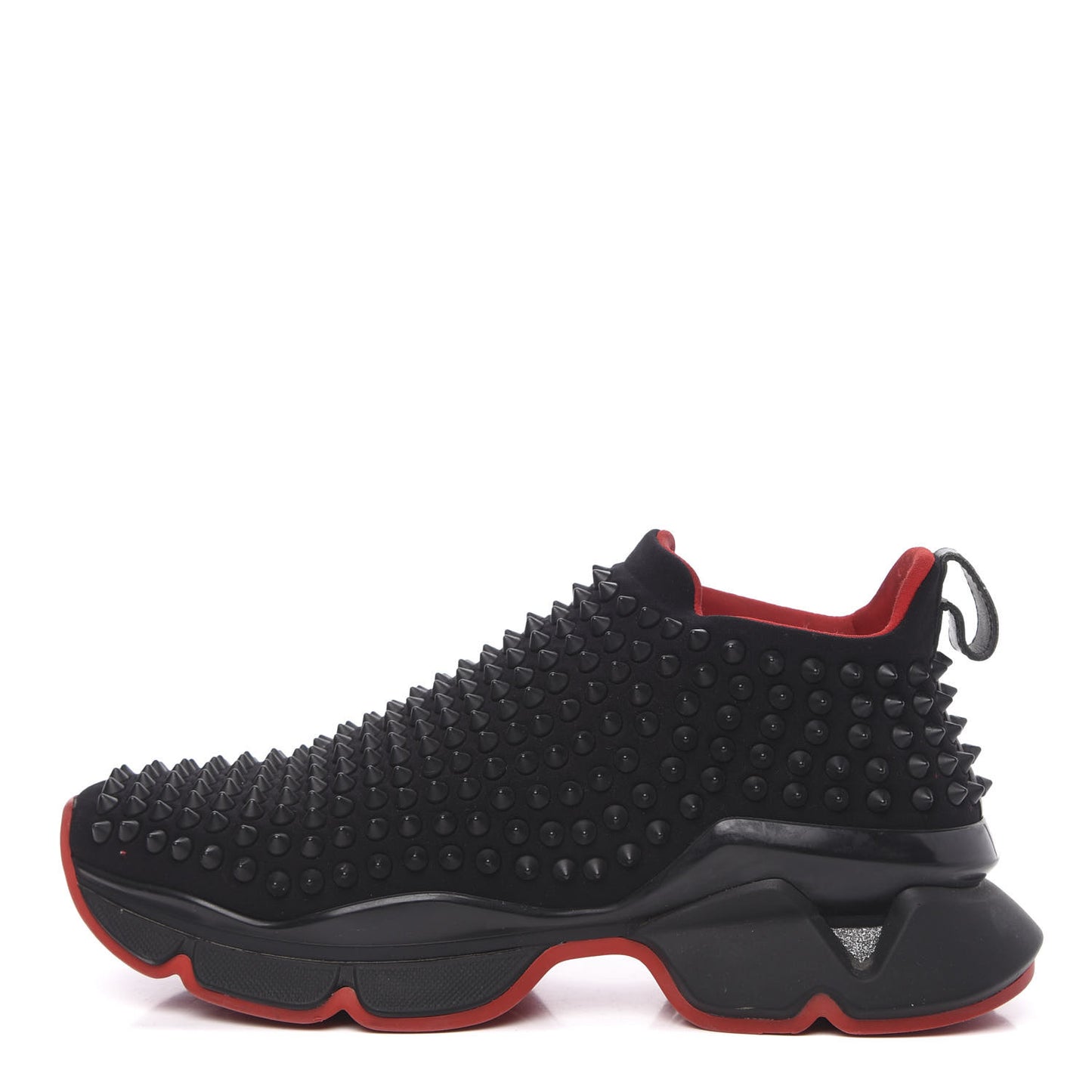 Neoprene Spike Sock Donna Flat Sneakers 37 Black
