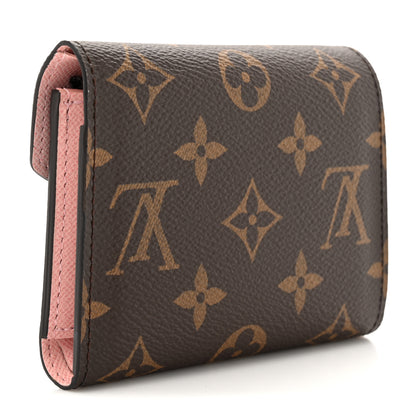 Louis Vuitton Monogram Victorine Wallet Rose Ballerine 3 of 8
