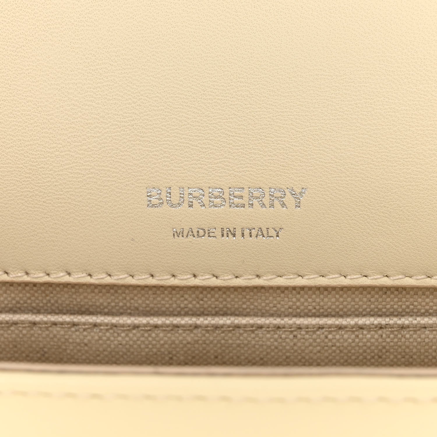 Burberry Lambskin Quilted Small Lola Bag Pale Vanille 6 of 10