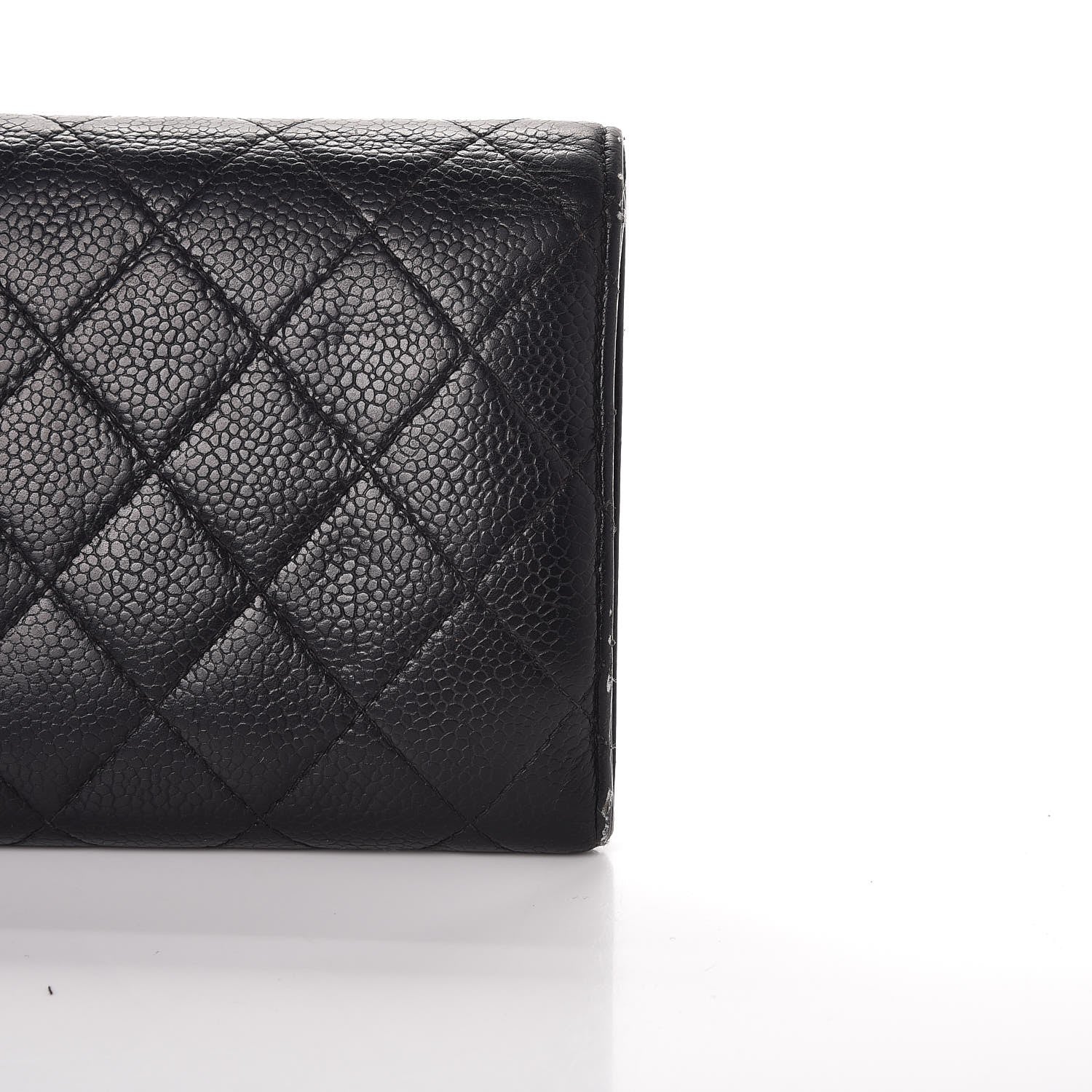 Chanel Caviar Quilted Large Flap Wallet Black 13 of 14