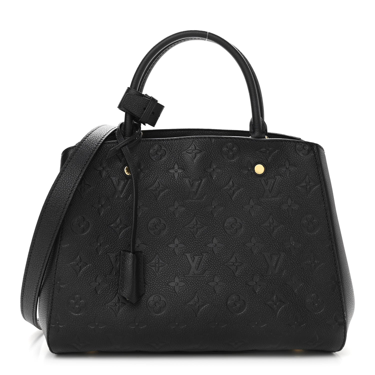 Louis Vuitton Empreinte Montaigne MM Black 1 of 9