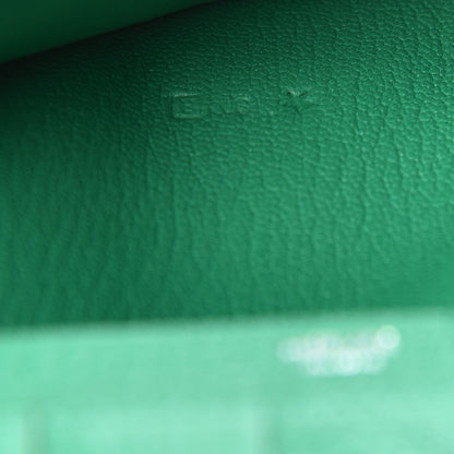 Hermes Chevre Mysore Bearn Gusset Wallet Menthe 7 of 9