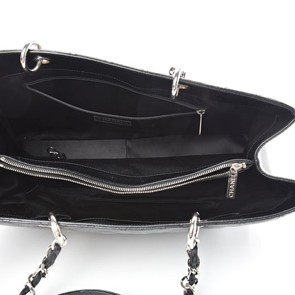 Chanel Caviar Quilted XL Grand Shopping Tote GST Black 4 of 16