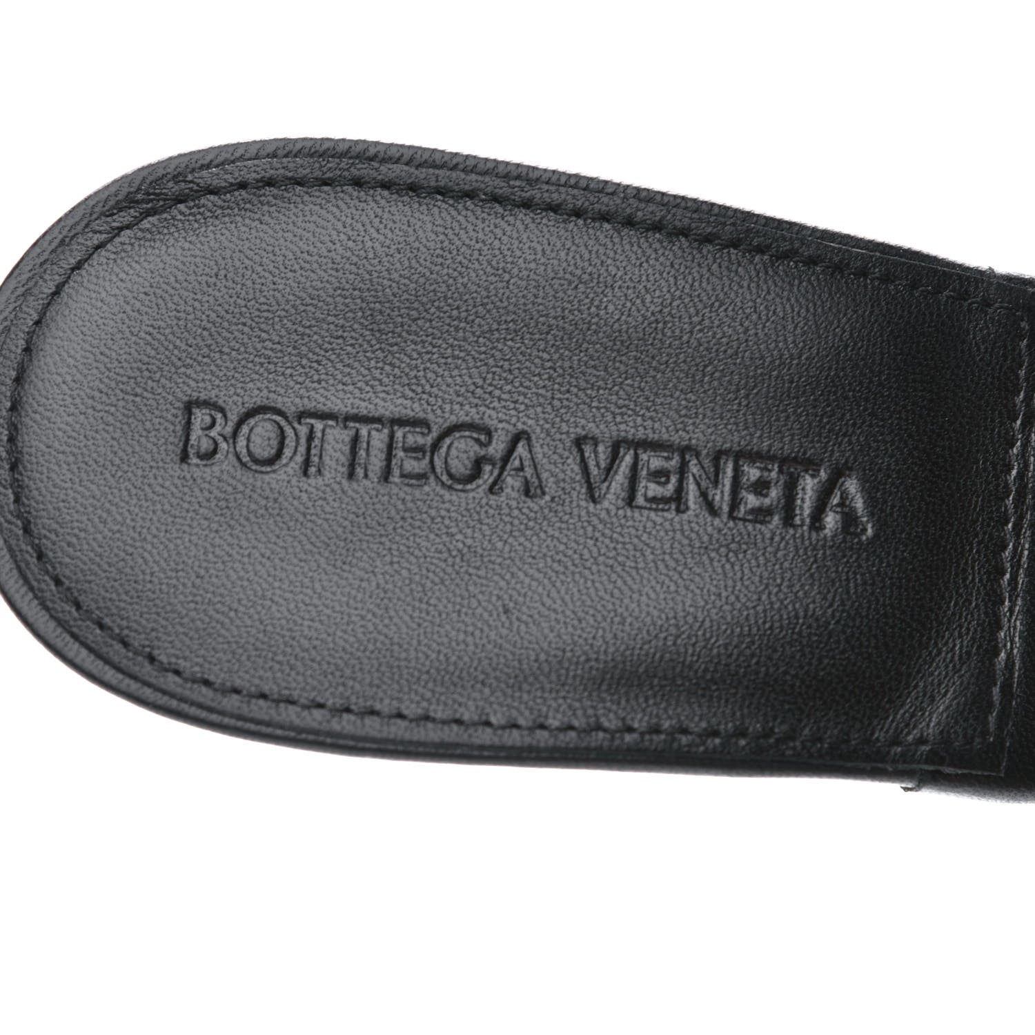 Bottega Veneta Nappa Quilted Rubber Lido Mule Sandals 38 Black 8 of 9