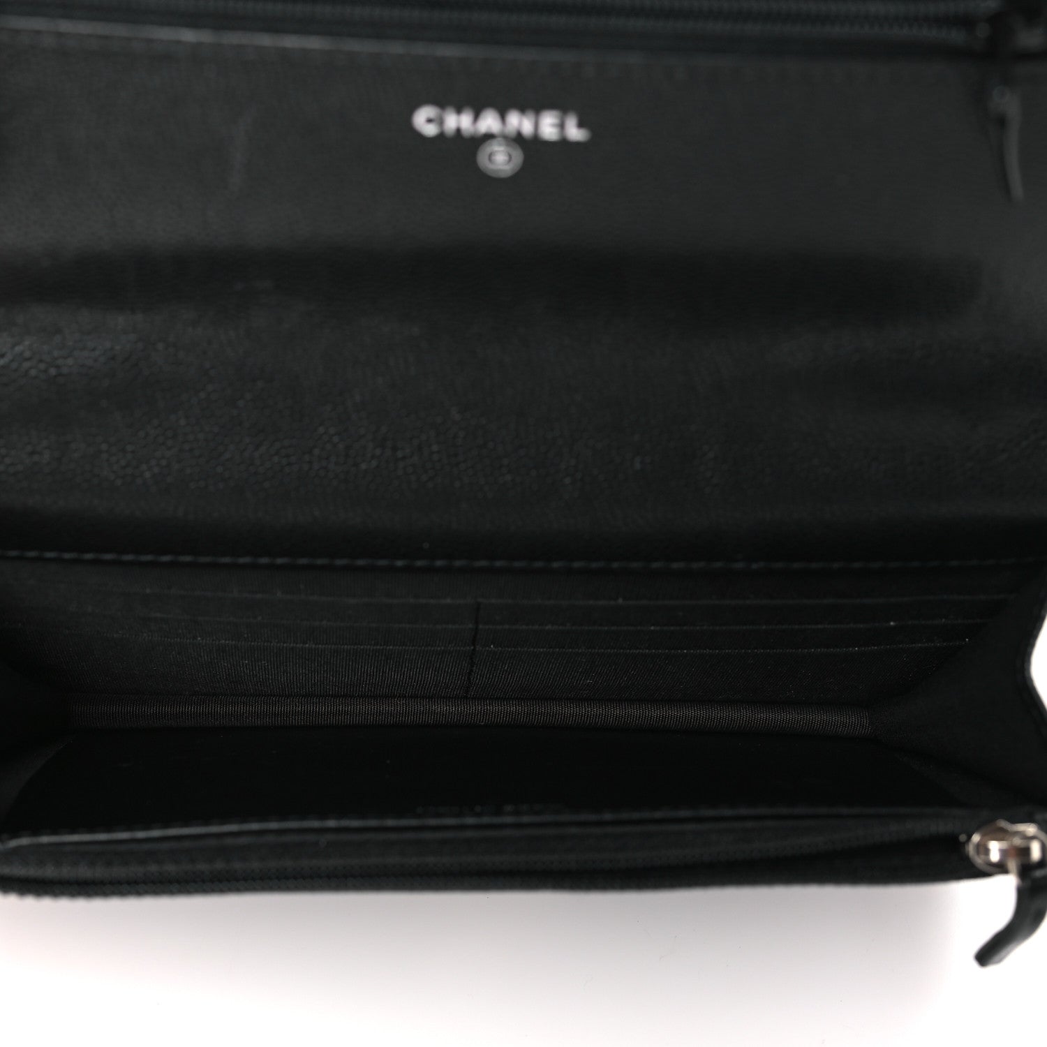 Chanel Caviar Quilted My Everything Wallet On Chain WOC Black 5 of 11